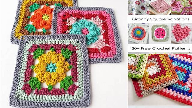 4+ Granny Square Patterns Fun