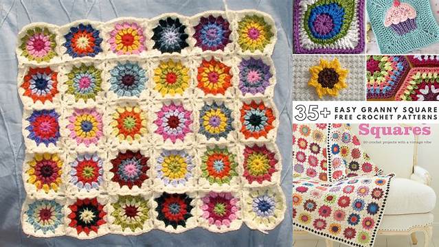 45+ Granny Square Patterns Knitting