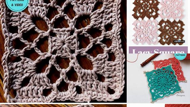 78+ Granny Square Patterns Lace