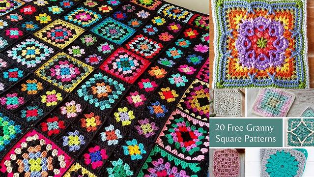 96+ Granny Square Patterns Large