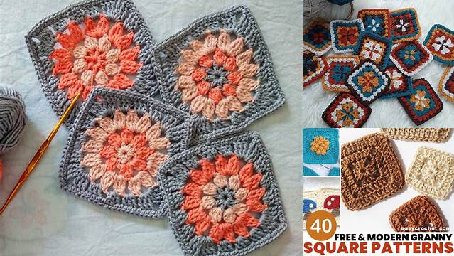 49+ Granny Square Patterns Uk