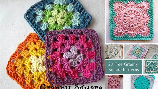 77+ Granny Square Patterns Written