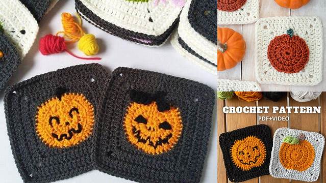 62+ Granny Square Pumpkin Pattern