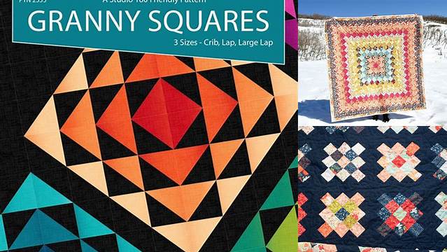 67+ Granny Square Quilt Pattern Books