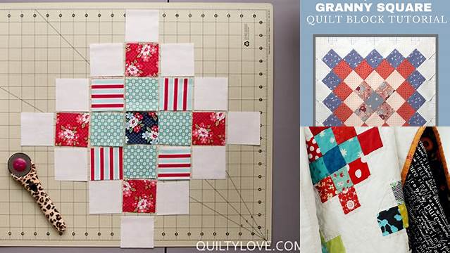 95+ Granny Square Quilt Pattern Tutorial