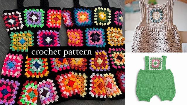 99+ Granny Square Romper Pattern Free