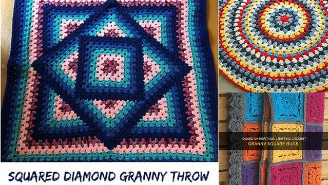 48+ Granny Square Rug Pattern Free