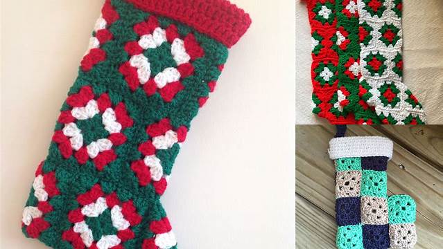 32+ Granny Square Stocking Patterns Free