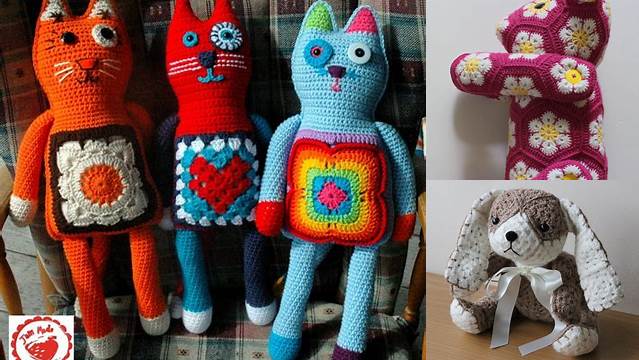 29+ Granny Square Stuffed Animal Patterns Free