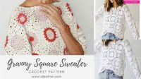 20+ Granny Square Sweater Patterns Free