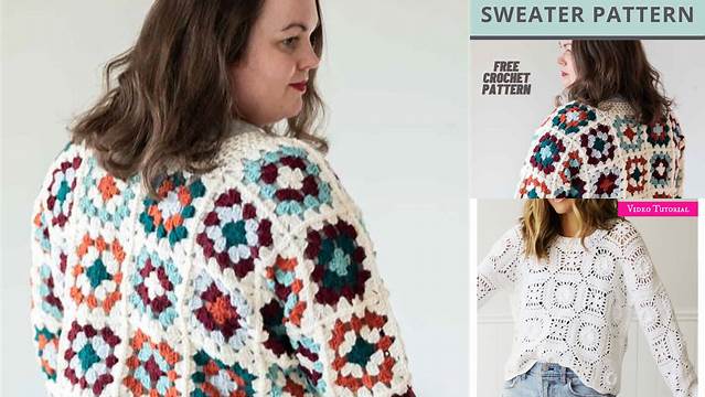 50+ Granny Square Sweater Patterns Free Pdf Free Download