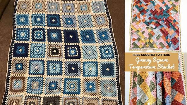 17+ Granny Square Temperature Blanket Patterns