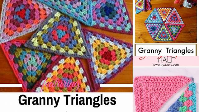 32+ Granny Square Triangle Patterns