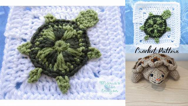 50+ Granny Square Turtle Pattern Free