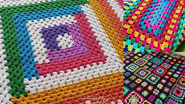 74+ Granny Squares Blanket Crochet Patterns