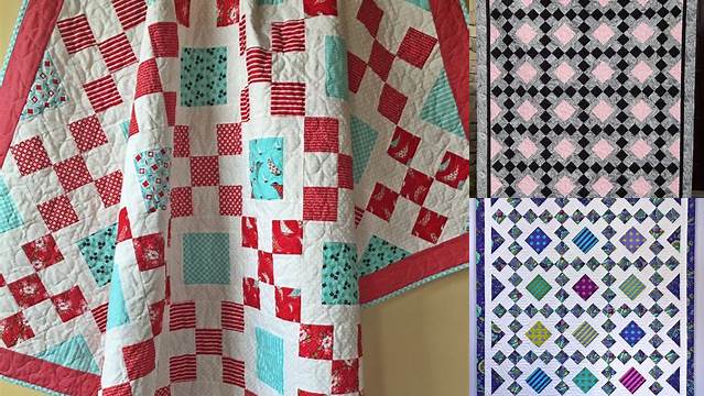 42+ Granny's Square Patch Quilt Pattern