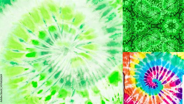 29+ Green Tie Dye Patterns