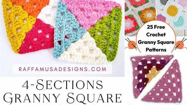 4+ Half Granny Square Pattern Pdf Free