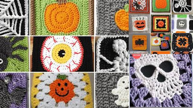 39+ Halloween Granny Square Patterns Free