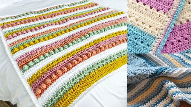 73+ Hand Crochet Blanket Patterns Free