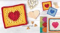 36+ Heart Granny Square Pattern For Beginners