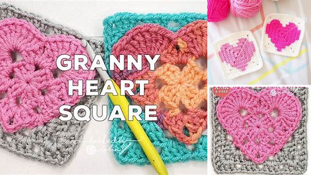 59+ Heart Granny Square Pattern Free Pdf