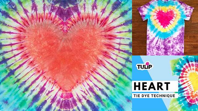 20+ Heart Shape Tie Dye Patterns