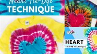 58+ Heart Tie Dye Patterns Step By Step