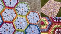 9+ Hexagon Granny Square Blanket Patterns