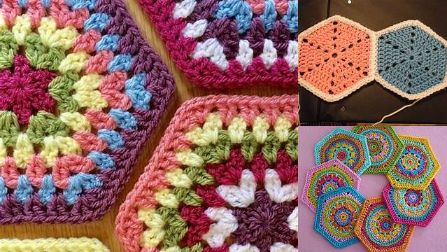 8+ Hexagon Granny Square Pattern Free