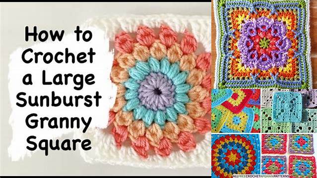 46+ How Big Is A Granny Square