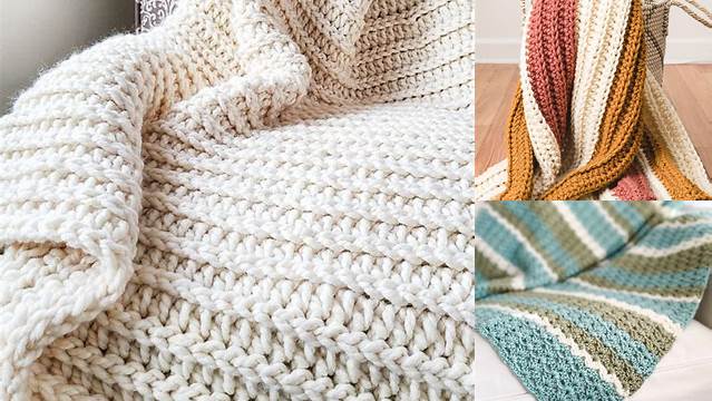 40+ How To Crochet A Blanket Free Pattern