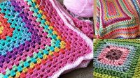 36+ How To Crochet A Granny Square Blanket Uk