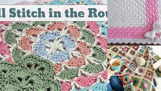 50+ How To Crochet A Square Blanket In The Round