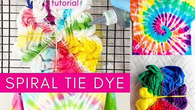 29+ How To Do A Spiral Tie Dye Pattern