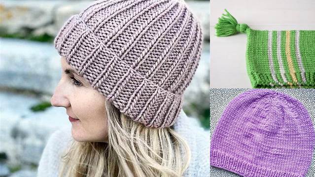 85+ How To Knit A Ladies Hat With Straight Needles