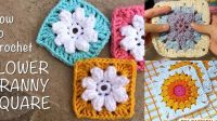 82+ How To Make A Granny Square Flower