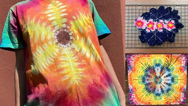 59+ How To Make Tie Dye Flower Pattern