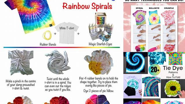 84+ How To Tie Dye Instructions With Pictures