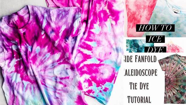 91+ Ice Dye Folding Techniques