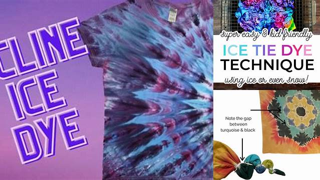 60+ Ice Tie Dye Folding Techniques