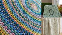 30+ In The Round Crochet Blanket Pattern