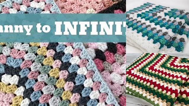 81+ Infinity Granny Square Blanket Patterns