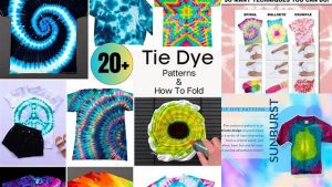 11+ Interesting Tie Dye Techniques