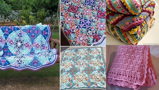 62+ Intricate Crochet Blanket Patterns