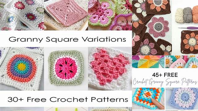 21+ Japanese Granny Square Patterns