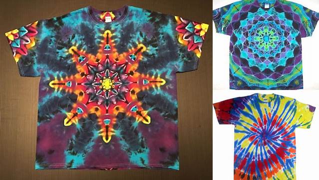 75+ Kaleidoscope Tie Dye Shirt Instructions