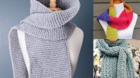 58+ Knitting Scarf Patterns For Beginners