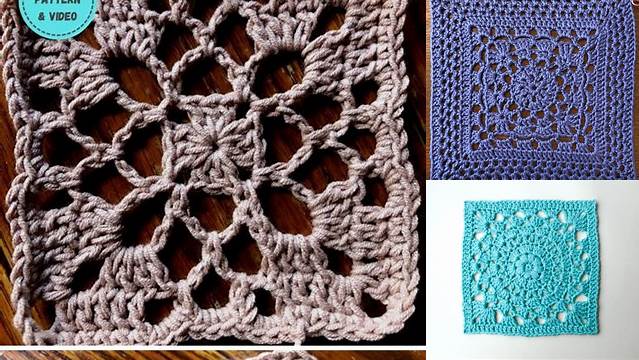 26+ Lacey Granny Square Pattern Free