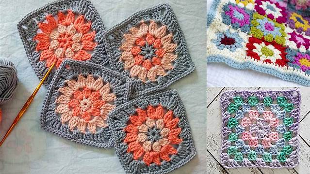 15+ Large Granny Square Pattern For Beginners